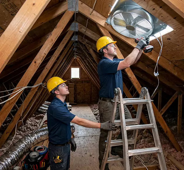 Professional Attic Fan Installation: Your Local Ventilation Team in Peachtree Corners, GA