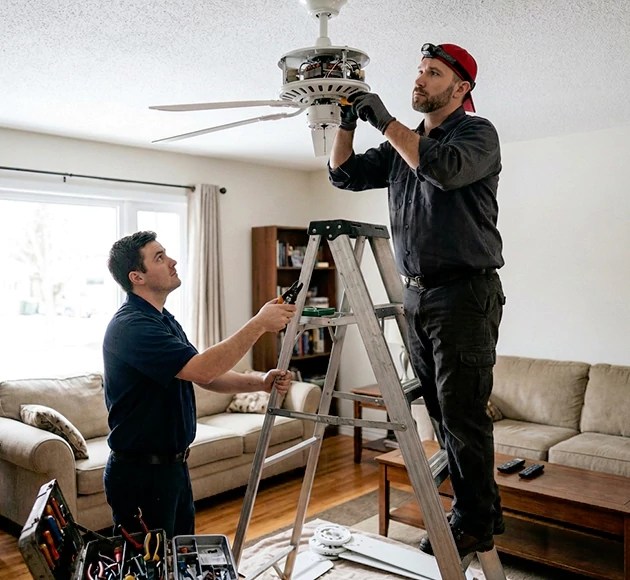 Professional Ceiling Fan Repair: Your Local Fan Specialist in Peachtree Corners, GA