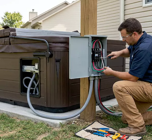 Professional Hot Tub Electrical Installation: Your Local Spa Wiring Team in Peachtree Corners, GA