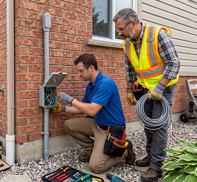 Professional Outdoor Outlet Installation: Your Local Exterior Wiring Team in Peachtree Corners, GA